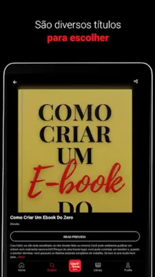 Claro Livros android App screenshot 1