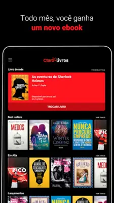 Claro Livros android App screenshot 2