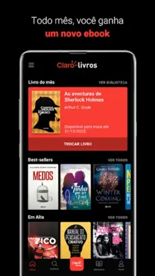 Claro Livros android App screenshot 5